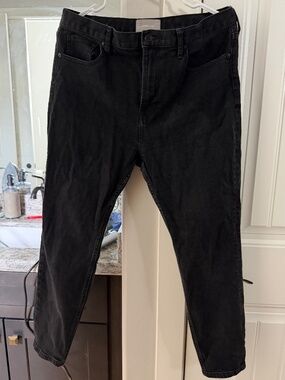 Everlane Black Minimalist Way High Skinny Size 32